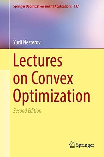 Cover of Lectures on Convex Optimization